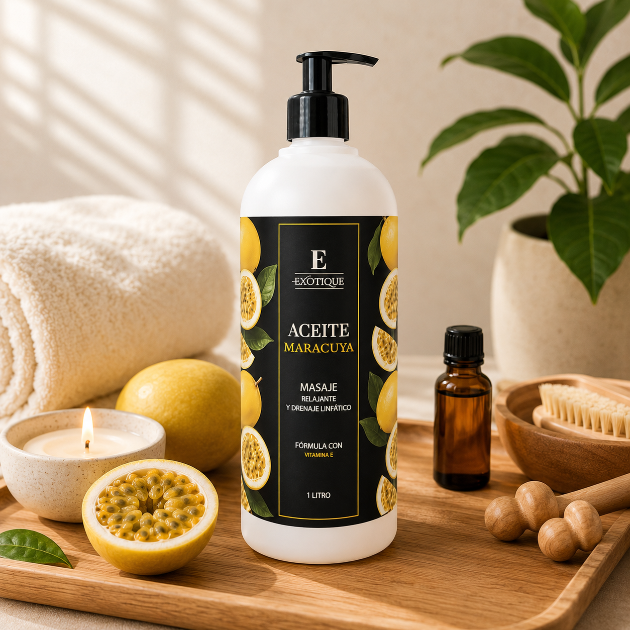 Aceite de Masaje Exotique Maracuyá 1 Litro