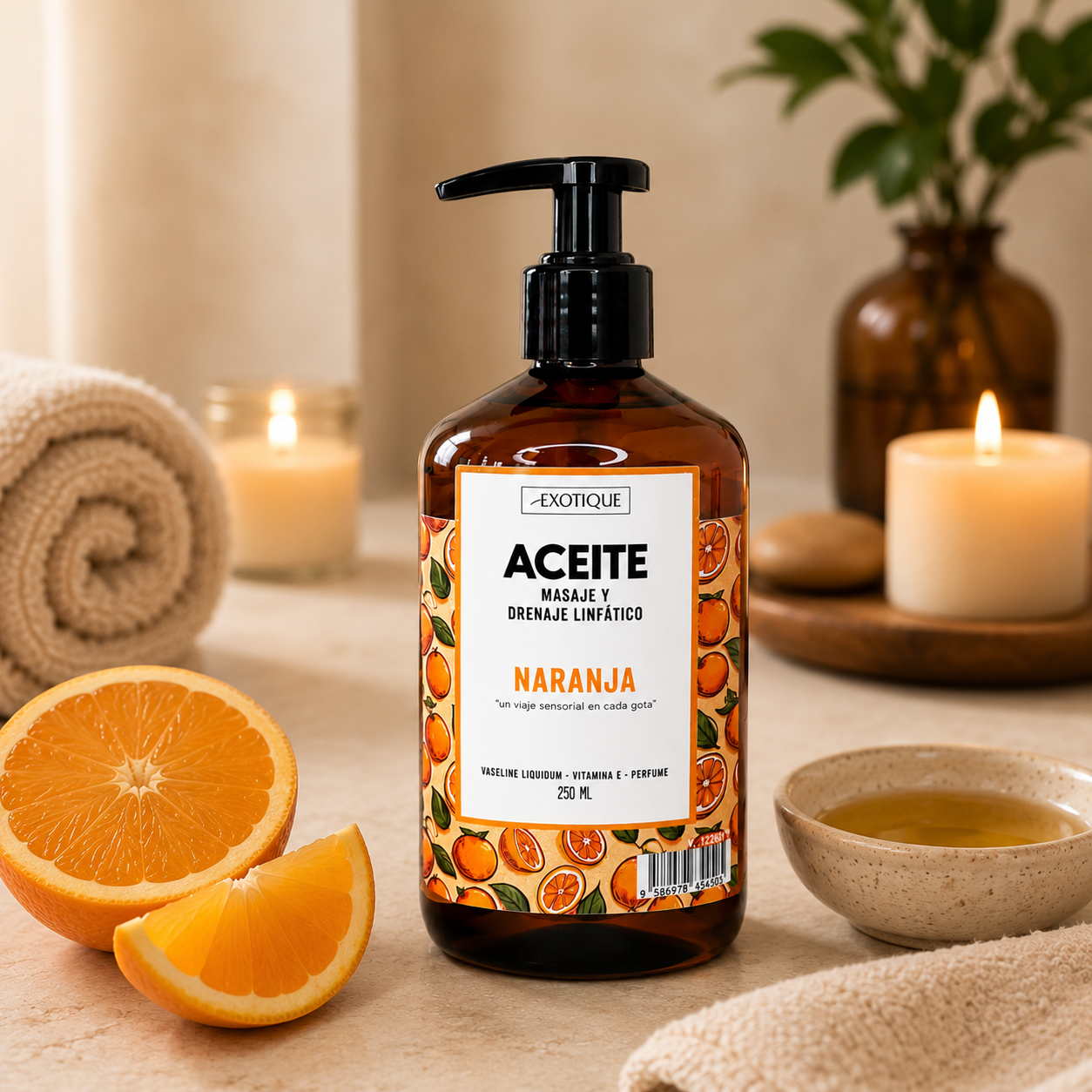 Aceite de Masaje Corporal Exotique