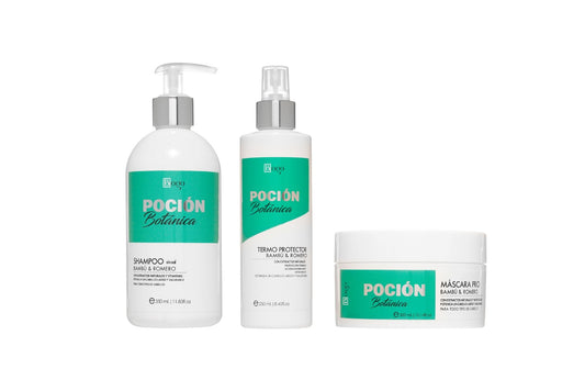 Rutina Protección & Fuerza | Shampoo + Máscara + Termoprotector