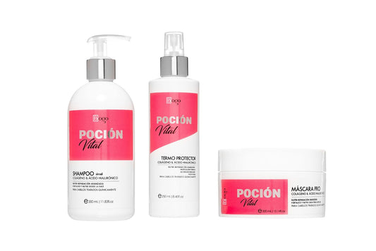 Rutina Reparación & Protección | Shampoo + Máscara + Termoprotector